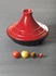 Staub -  Tajine żeliwno ceramiczne czerwone 28 cm