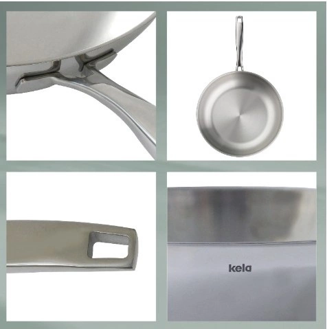 Kela - Patelnia stalowa 24cm Flavoria