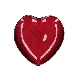 RITUALI DOMESTICI - NEIMIEIPENSIERI Szklany talerz serce