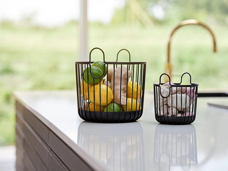 Zone Denmark - Kosz do przechowywania Inu 10,5 x 13,5 cm Black