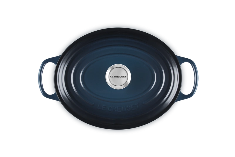 Le Creuset - brytfanna żeliwna emaliowana Signature 31 cm 6,3 l nuit