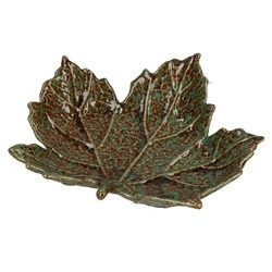 RITUALI DOMESTICI - SFOGLIAMI Zestaw 2 pater w kształcie liścia platana