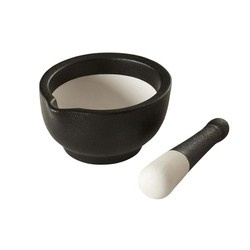 Lurch - moździerz z tłuczkiem, porcelana, śred. 11,5 cm