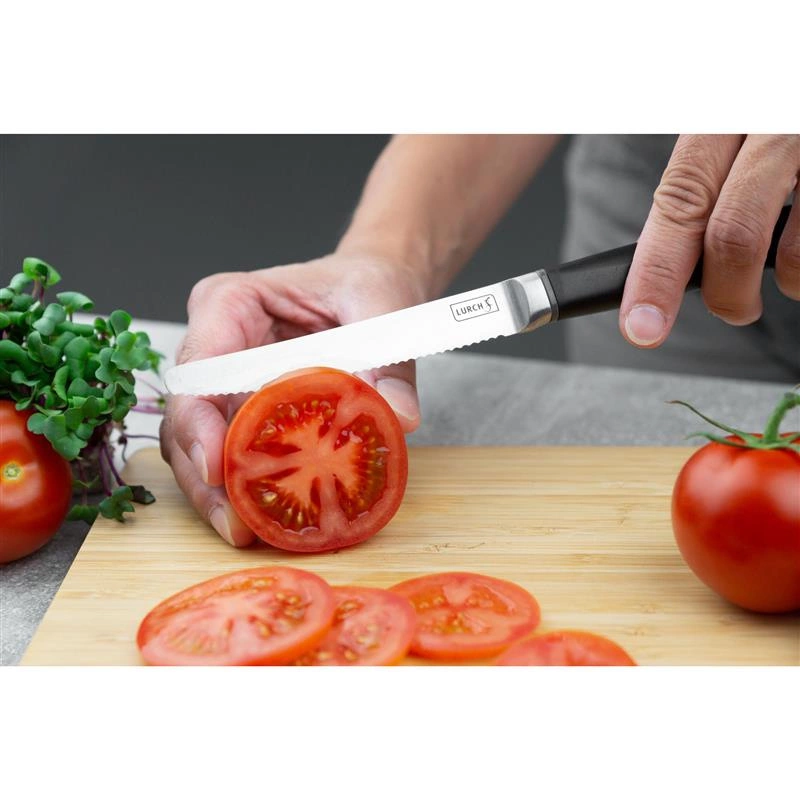 Lurch - nóż uniwersalny z ząbkami, 11 cm Tango