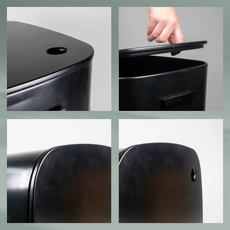 Kela - Kosz na pranie z siedziskiem 60l.czarnyMalaga