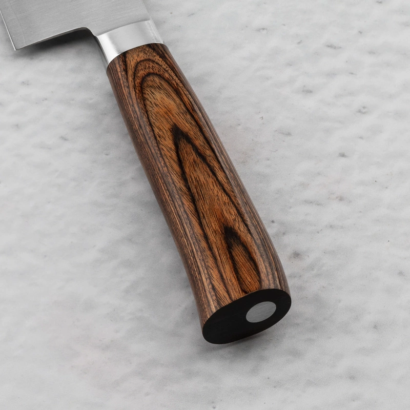 Tamahagane - San Brown VG-5 Nóż Kengata 19,5 cm