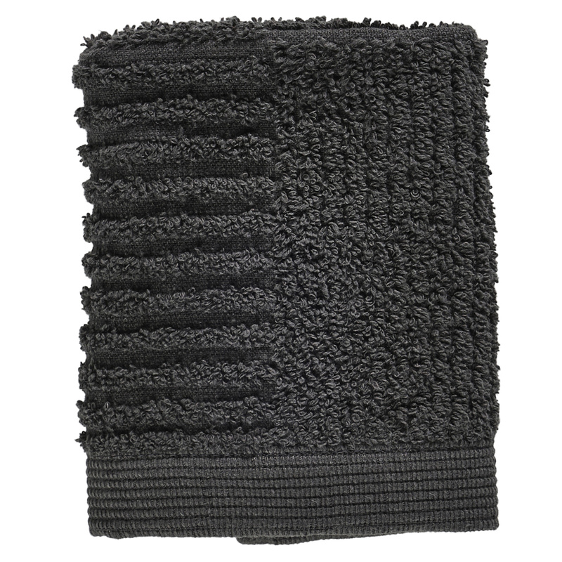 Zone Denmark - Ręcznik do twarzy 30 x 30 cm Classic Anthracite