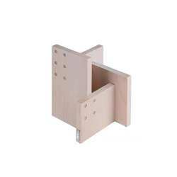 ARTELEGNO - KOMBI Magnetyczny stojak na noże z pojemnikiem