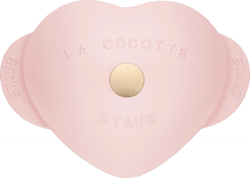 Staub - Garnek żeliwny serce 1.75 ltr, różowy