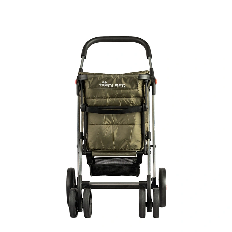 Rolser - Wózek na zakupy Basket Polar 4B Khaki