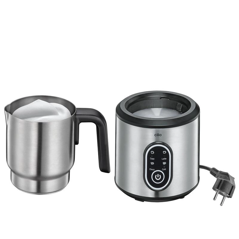 Cilio - elektryczny spieniacz do mleka, 0,35 l, śred. 12,5 x 21,5 cm Perfetto