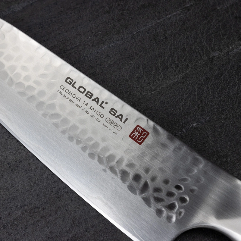 Global - SAI Nóż Santoku 19 cm