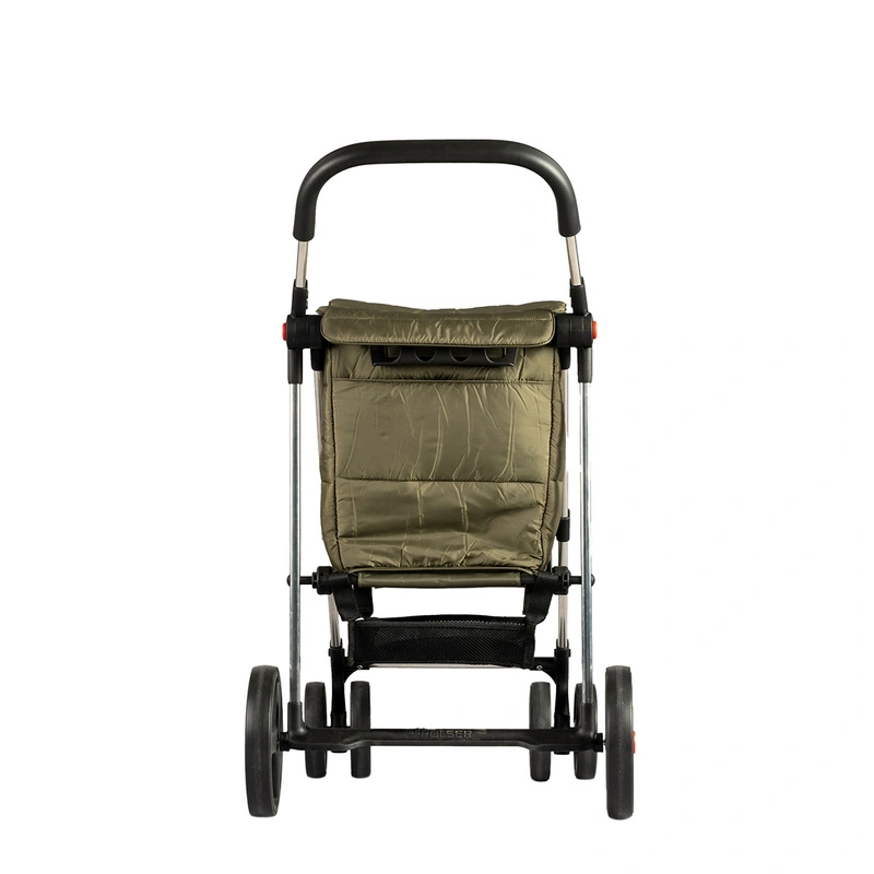 Rolser - Wózek na zakupy Basket Polar 4B Khaki