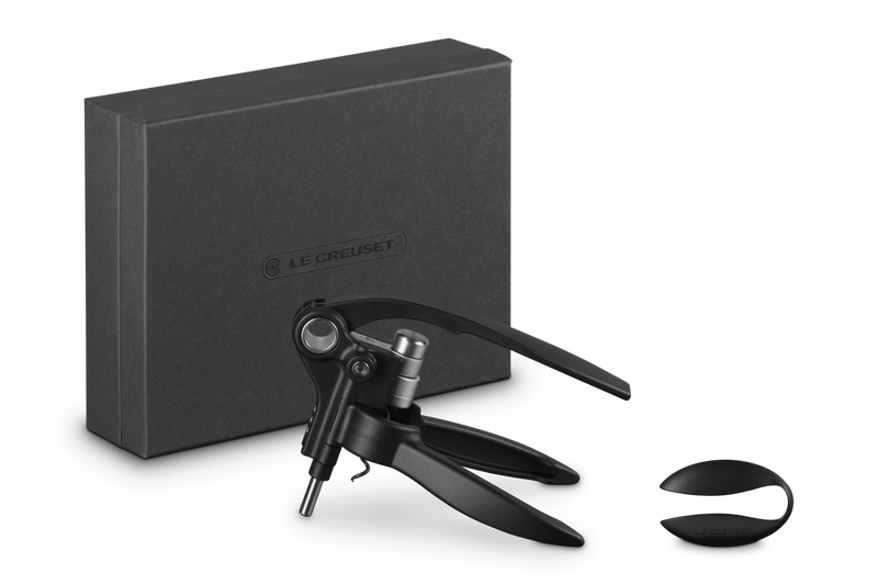 Le Creuset - Korkociąg czarny automatyczny LM 250 z obcinarką