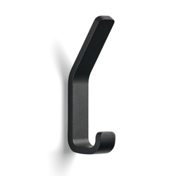 Zone Denmark - Wieszak ścienny podwójny 11,5 cm Rim black
