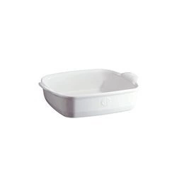 Emile Henry - Kwadratowe naczynie do zapiekania- biały