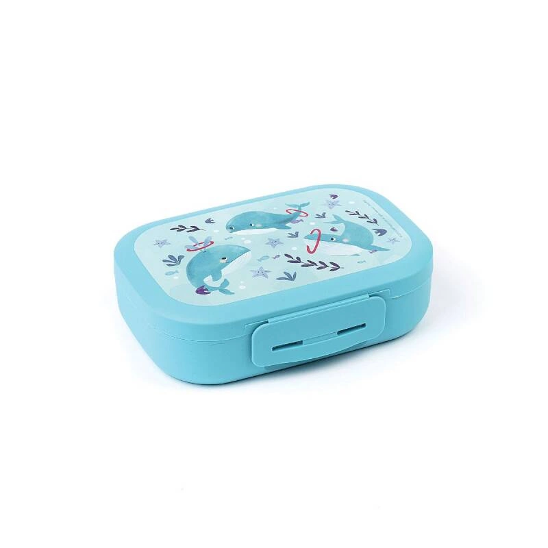 Amuse - lunchbox do szkoły CLIP Wieloryb