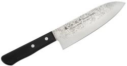 Satake - Nashiji Black Pakka Nóż Santoku 17cm