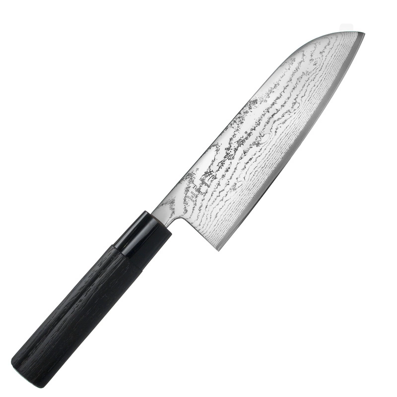 Tojiro - Shippu Black Nóż Santoku 16,5 cm