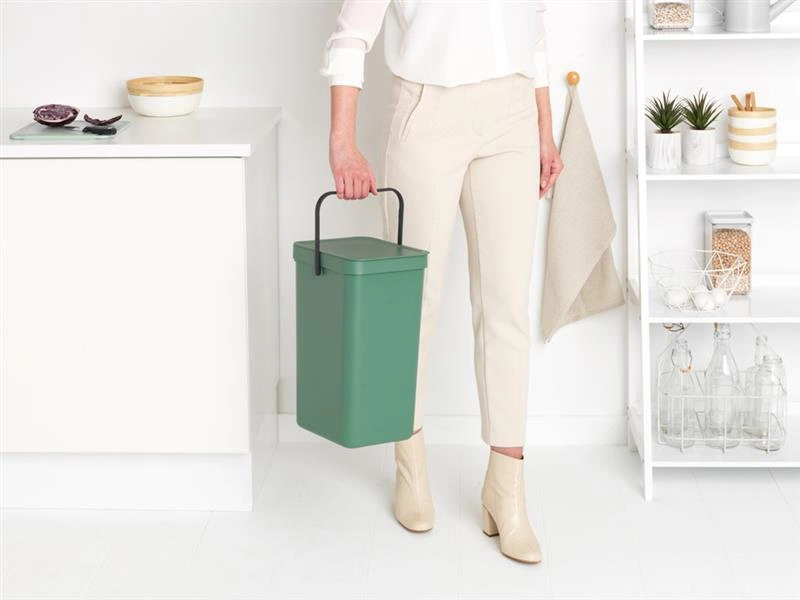 Brabantia - kosz na śmieci Sort'n'Go 16 L zielony