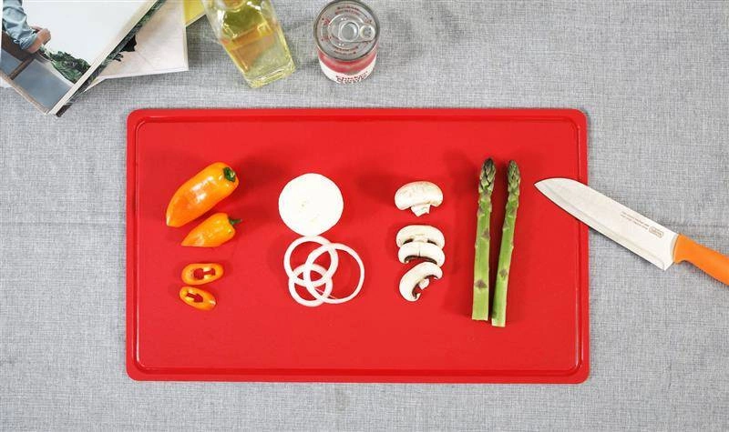 CandL - Duża mata kuchenna do krojenia 53x32,5 czerwona