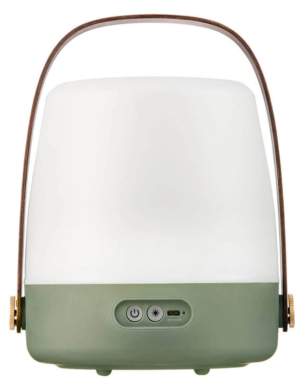 Kooduu - LITE-UP Lampa przenośna akumulatorowa - Ciemnozielony