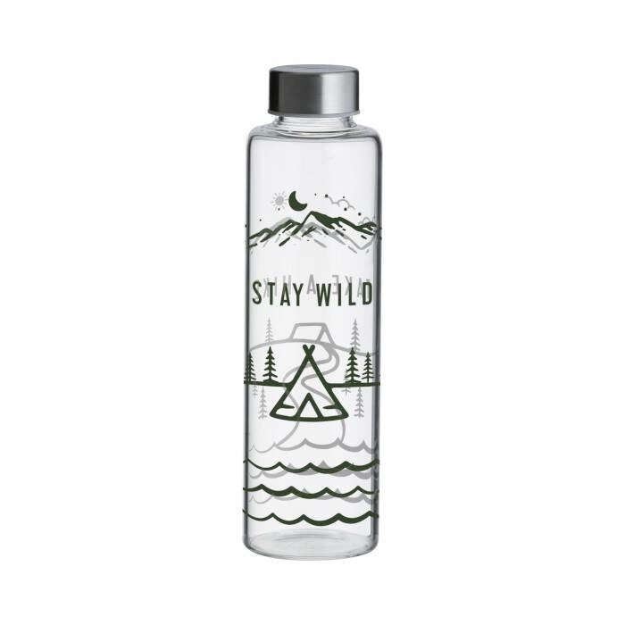 Typhoon - Butelka szklana 0,6 l Stay Wild, Pure