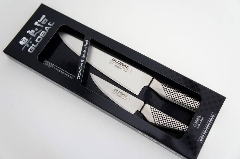 Global - Zestaw 2 noży: G-2 + GS-1