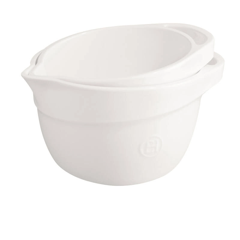 Emile Henry - Misa do mieszania ciasta 2,5 l- biały