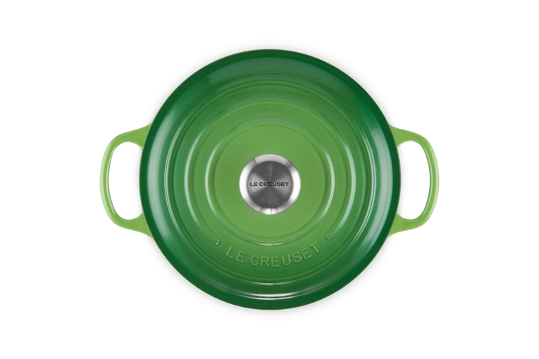 Le Creuset - garnek żeliwny emaliowany wysoki 5 l 24 cm bamboo