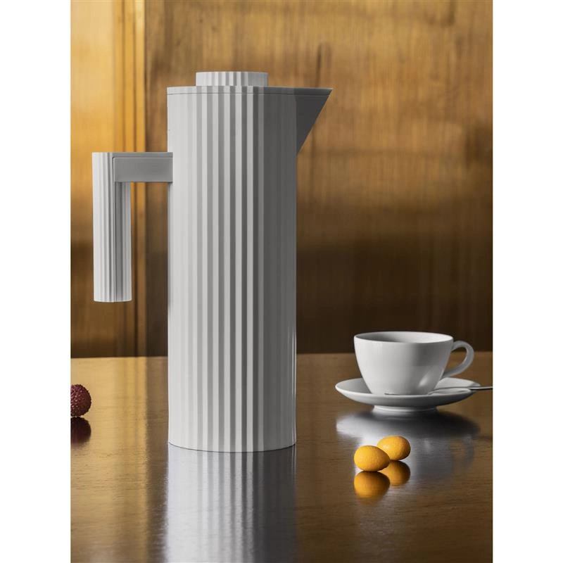 Alessi - termos, biały Plisse