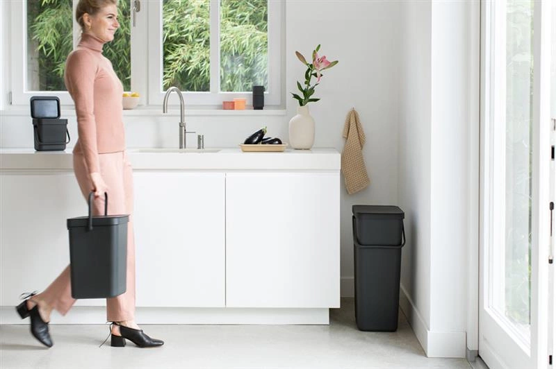 Brabantia - Kosz Sort&Go, 40L szary