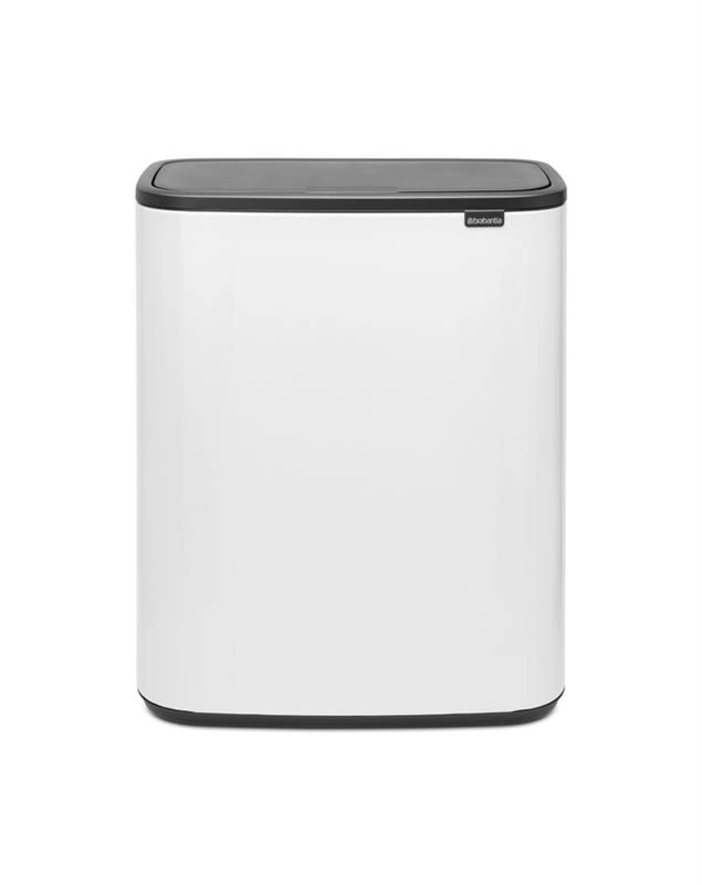 Brabantia - Kosz na śmieci Touch Bin Bo 60l biały
