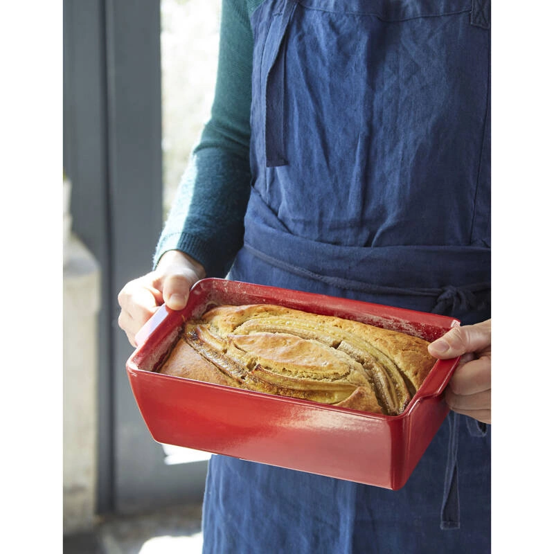 Emile Henry - forma do pieczenia chleba czerwona