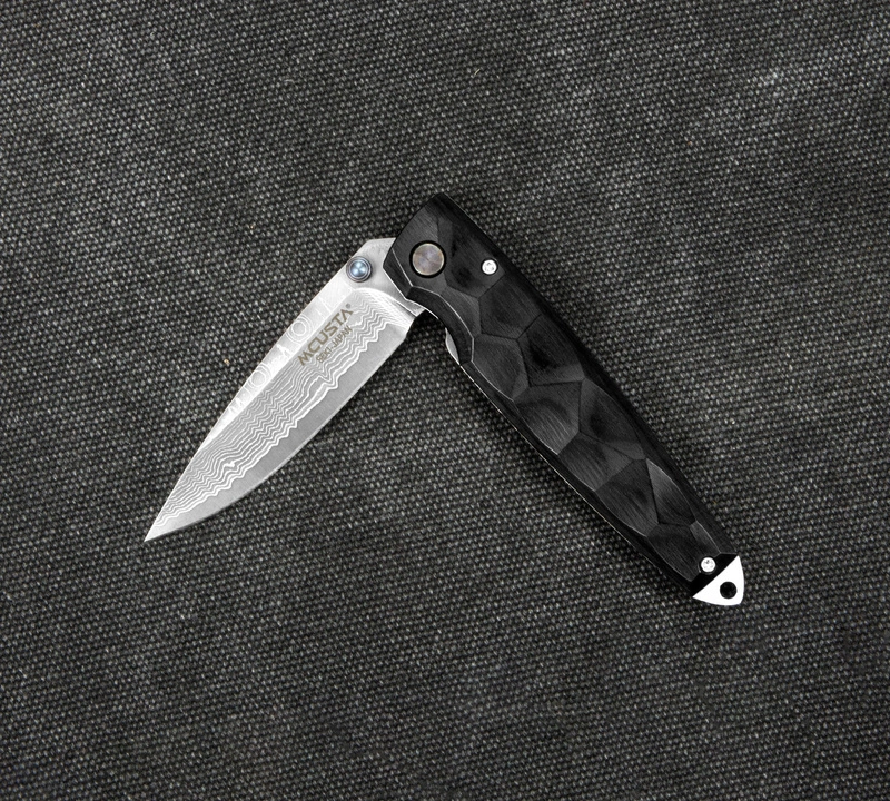 Mcusta - Shinra Emotion 2 Black Pakka Damascus VG-10 6,5 cm