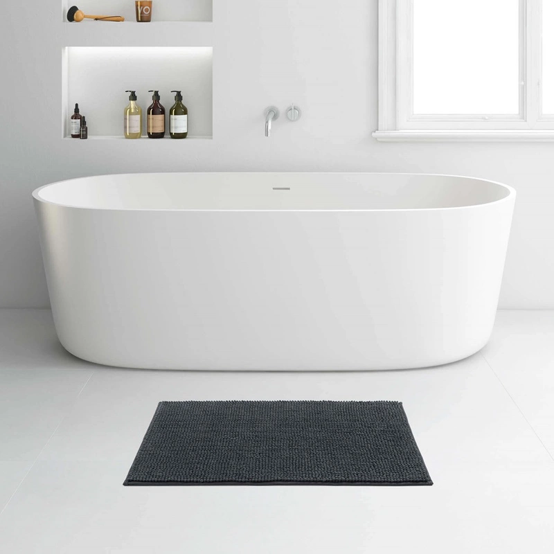 RAYEN - Dywanik łazienkowy szary