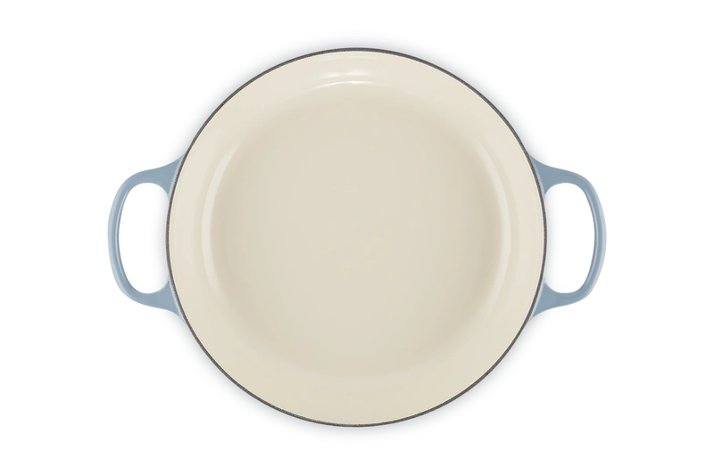 Le Creuset - garnek patelnia Gourmet Signature 30 cm 3,5 l chambray