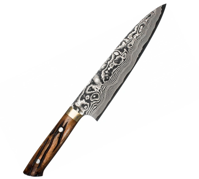 Takeshi Saji - YBB Ręcznie kuty nóż Szefa 18cm Tojiro - VG-10