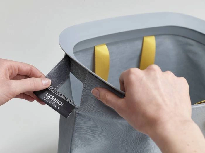 Joseph Joseph - Kosz na pranie 90 l Tota szary