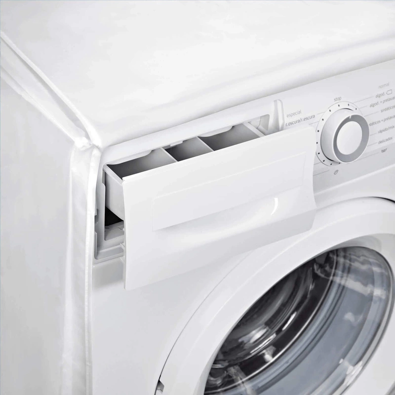 RAYEN - Pokrowiec na pralkę ładowaną od przodu, biały