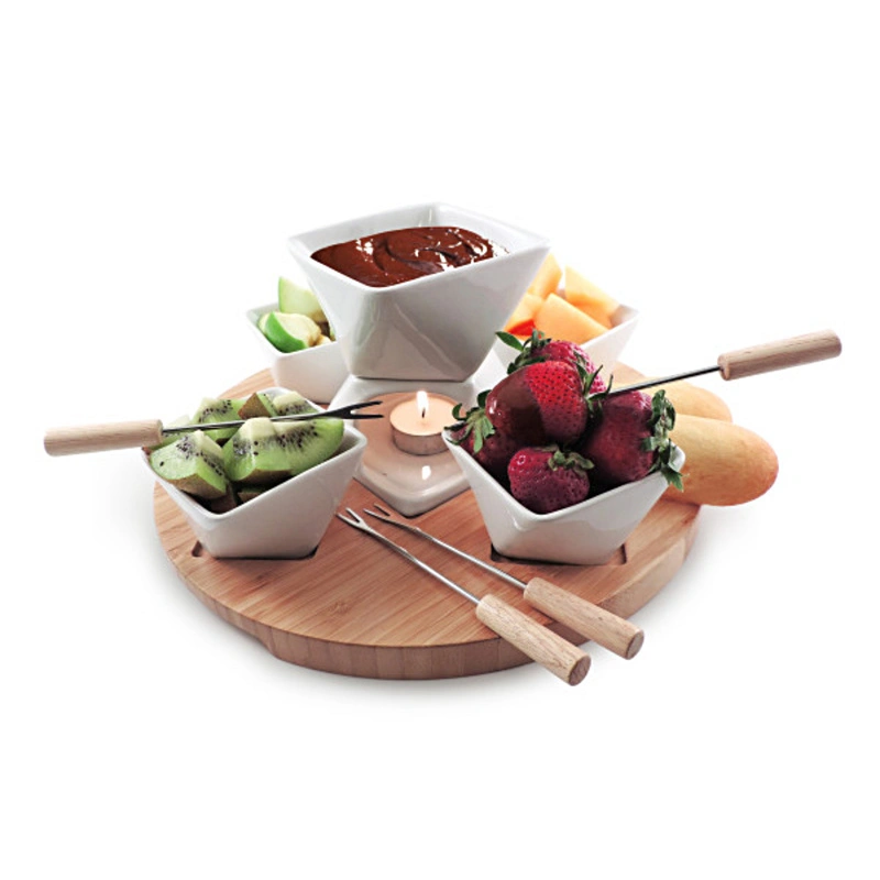 SWISSMAR - SWISSMAR Fondue czekoladowe RUBIK, biały