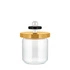 Alessi - Szklany słoik 0,75 l- żółty