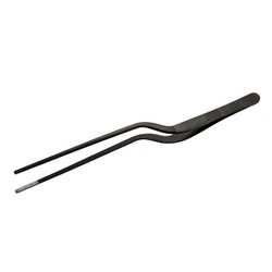 ILSA - Pęseta kuchenna 20 cm offset Xuno, szczypce, czarne