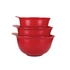 KitchenAid Culinary Tools - zestaw misek 2.5L, 3.3L, 4.2L Empire Red