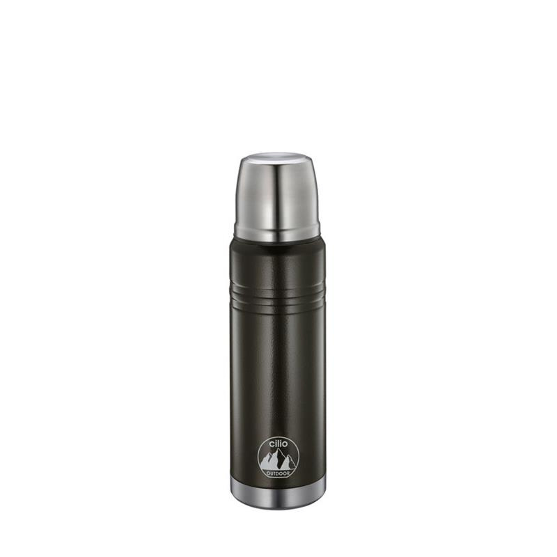 Cilio - stalowy termos, 0,5 l, śred.7,5 cm, wys. 25,5 cm Monte