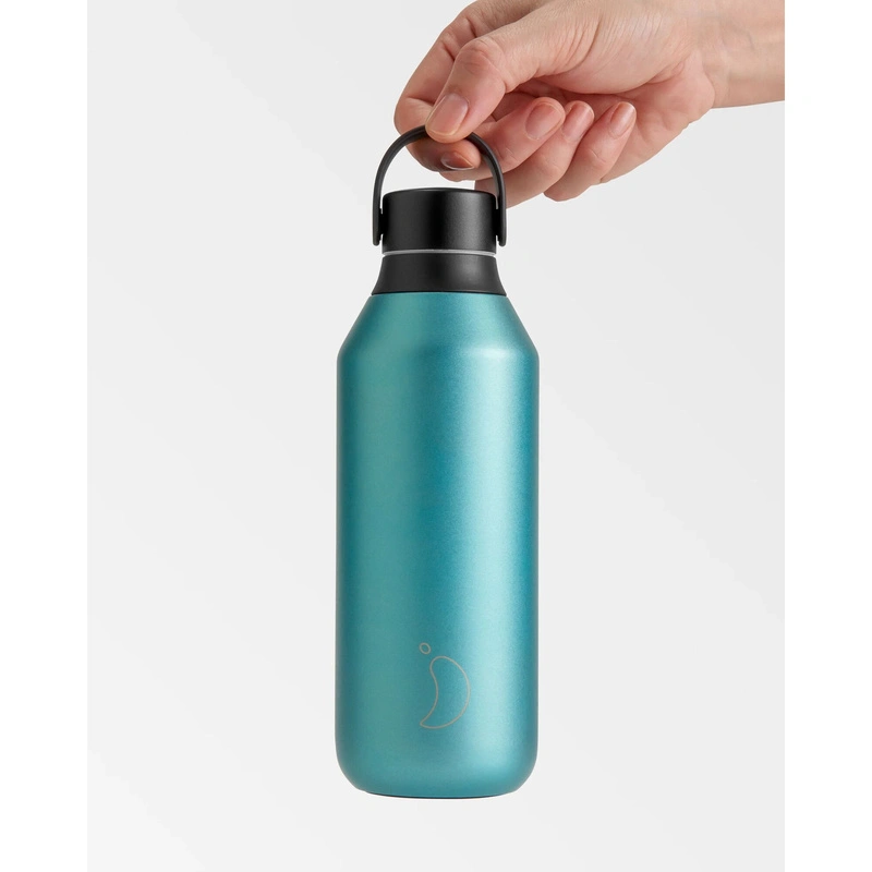 Chilly's Bottles - Butelka termiczna Chilly's | 500ml | Matowy metalik, Atlantis