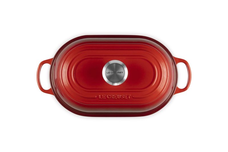 Le Creuset - owalny garnek do pieczenia chleba wiśniowa