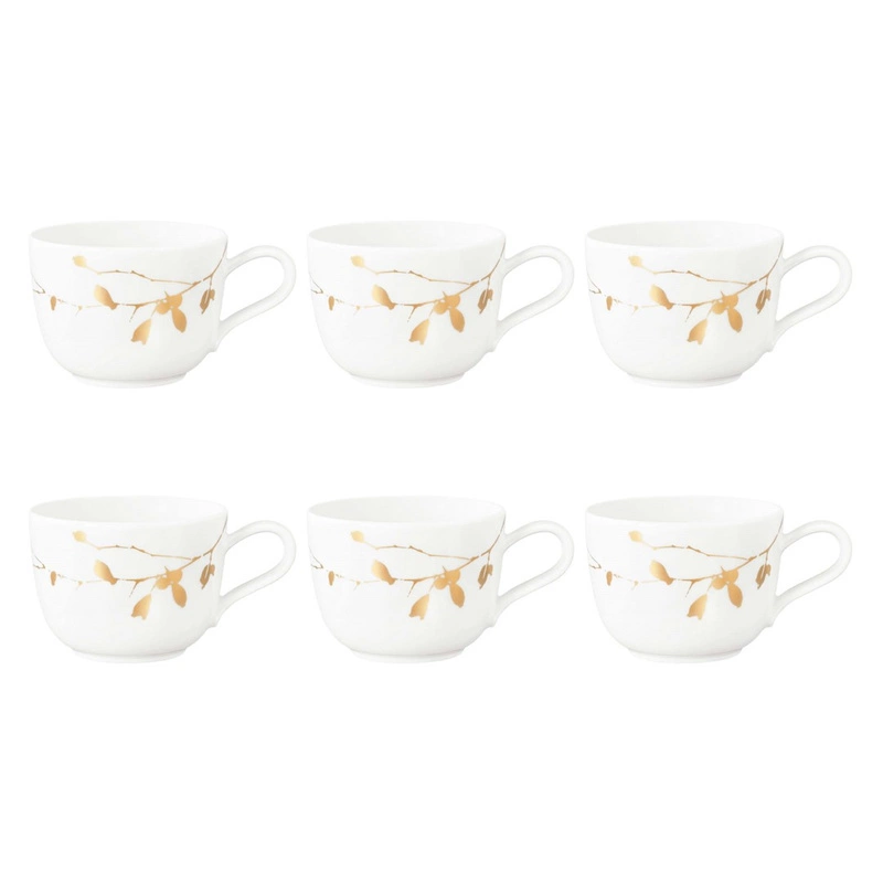 Seltmann - LIBERTY GOLDEN ROSE HIP Zestaw 6 filiżanek do kawy 260 ml