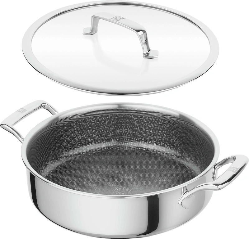Zwilling - PEAK Patelnia sautĂ© z 2 uchwytami i pokrywką - 26 cm