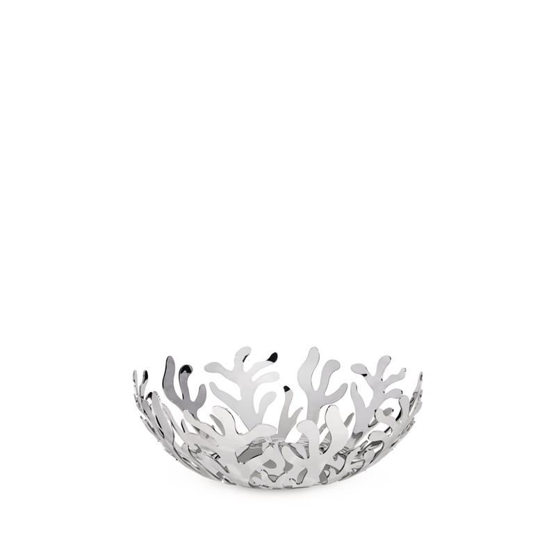 Alessi - kosz na owoce, polerowany; 29 cm MEDITERRANEO